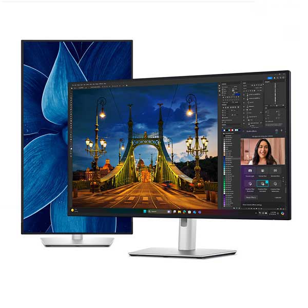 델 울트라샤프 U3225QE 32인치 모니터 4K UHD IPS 120Hz HDR 고주사율 썬더볼트 USB-C 맥북연결 가능 3년품질보증
