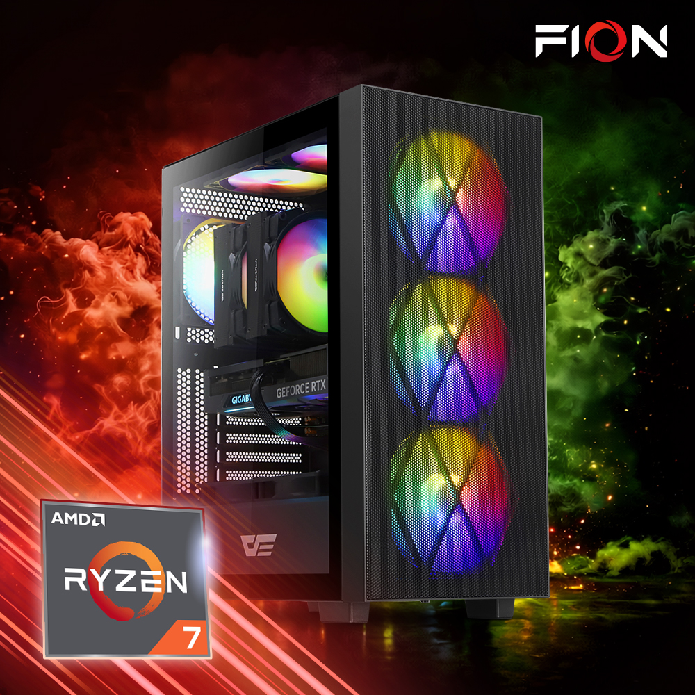아인스시스템 파이온 라이젠7 9800X3D 32G SSD 1T 조립PC 반본체 컴퓨터 AMD 데스크탑 본체