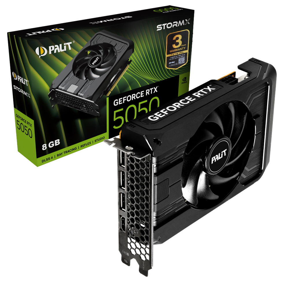 이엠텍 (주)이엠텍아이엔씨 PALIT 지포스 RTX 5050 STORM X D6 8GB 이엠텍
