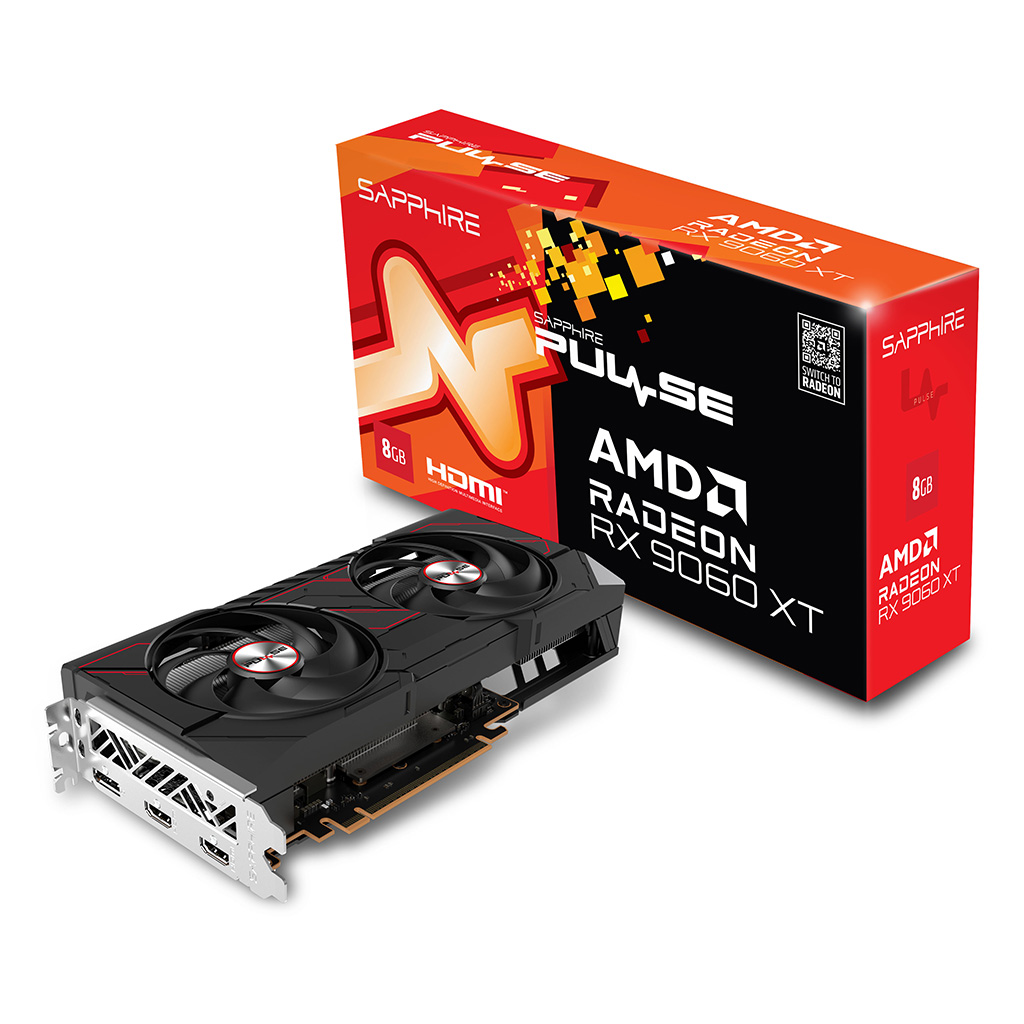 이엠텍 (주)이엠텍아이엔씨 포토리뷰 네페 증정 SAPPHIRE 라데온 RX 9060 XT PULSE OC D6 8GB
