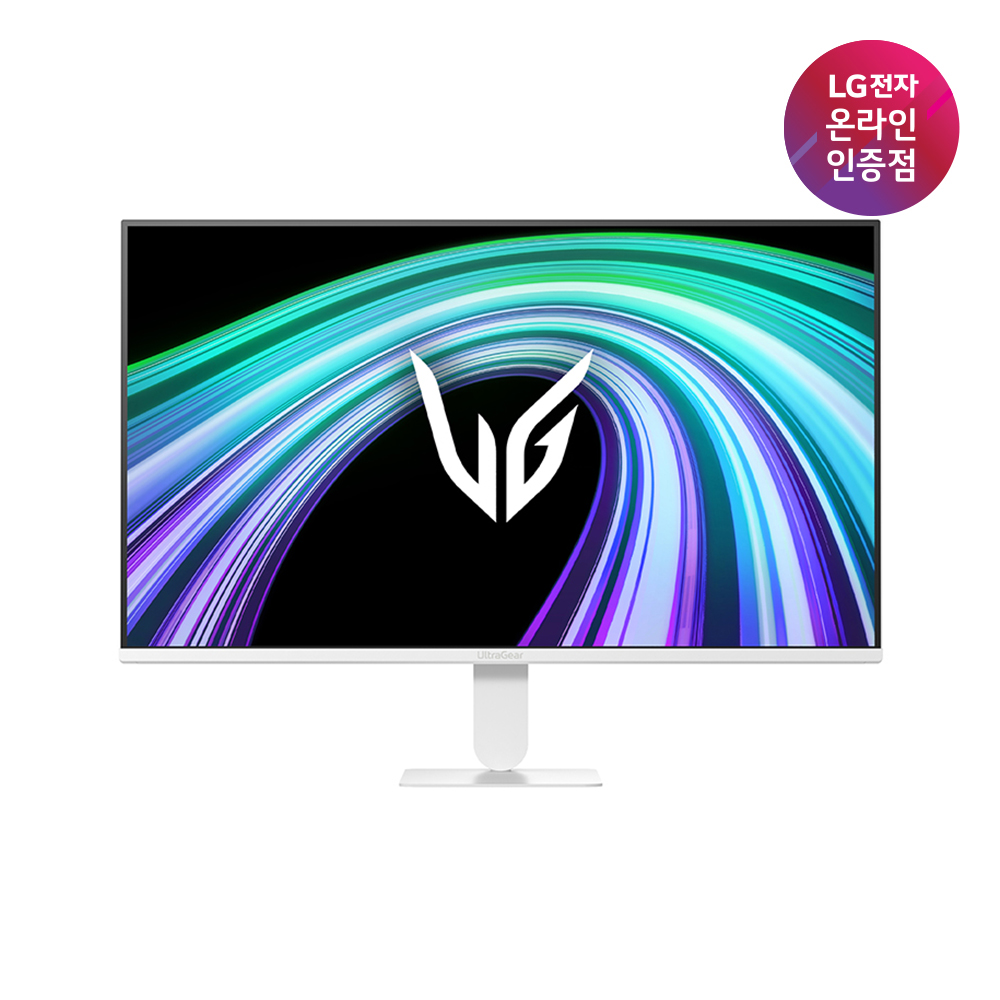 LG G4 27G411BW 68cm 27인치 IPS 144Hz 게이밍모니터 가성비 3면 슬림베젤 화이트 가성비모니터